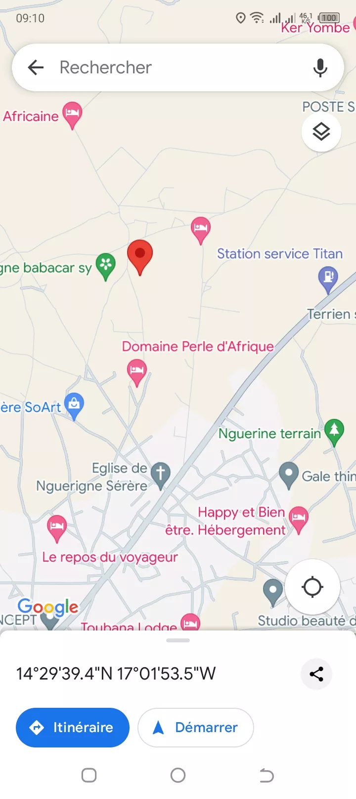 Terrain 450 mètres carrés à Nguerigne à 18000000 - Petites annonces gratuites - Achat et vente à Mbour, Sénégal