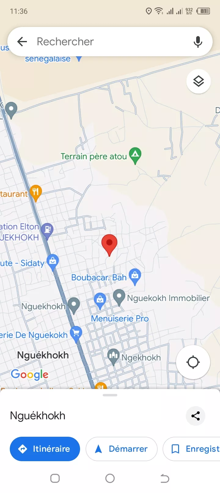Terrain 225 mètres carrés à Nguékhokh à 5000000 - Petites annonces gratuites - Achat et vente à Mbour, Sénégal